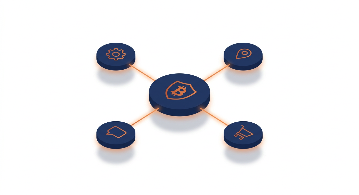 Conceptual knowledge graph connecting brand entities and attributes